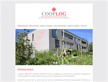 Tablet Screenshot of cooplog.ch